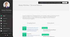 Desktop Screenshot of melnikov.info